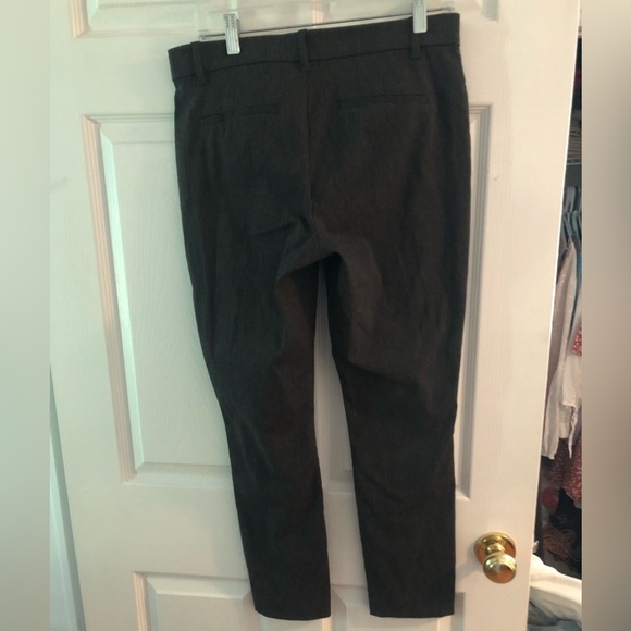 GAP Skinny Ankle Gray size 8 trousers - Picture 9 of 11